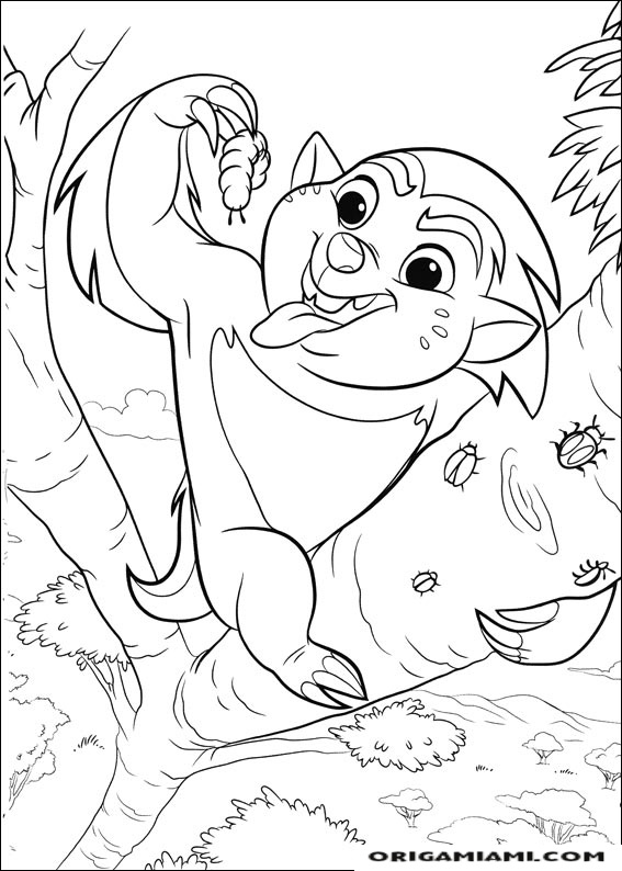 The lion's guard coloring page (9)