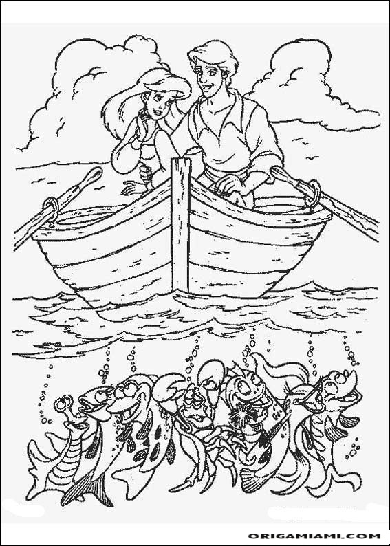 The little mermaid coloring page (12)