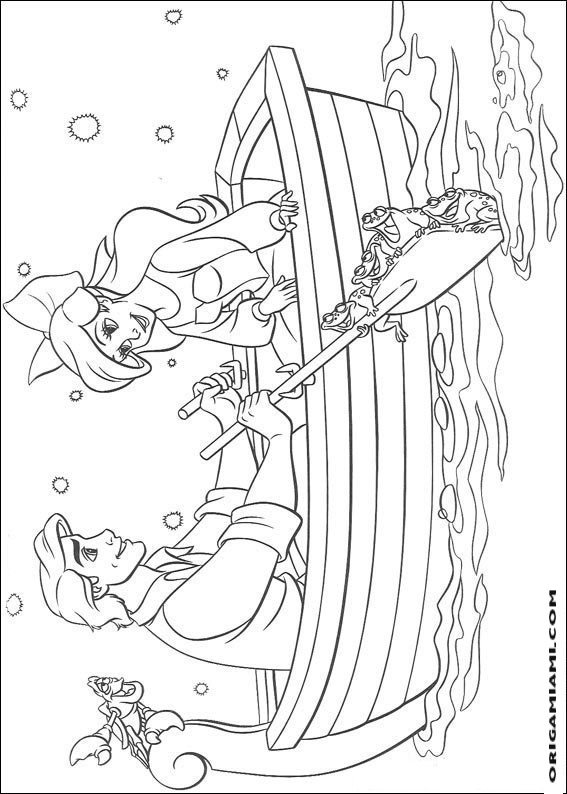 The little mermaid coloring page (28)