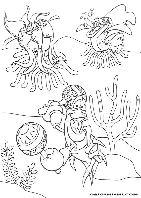 The little mermaid coloring page (29)