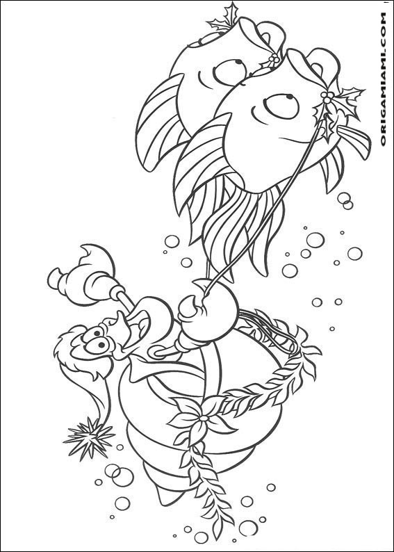 The little mermaid coloring page (30)