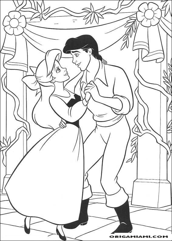 The little mermaid coloring page (34)