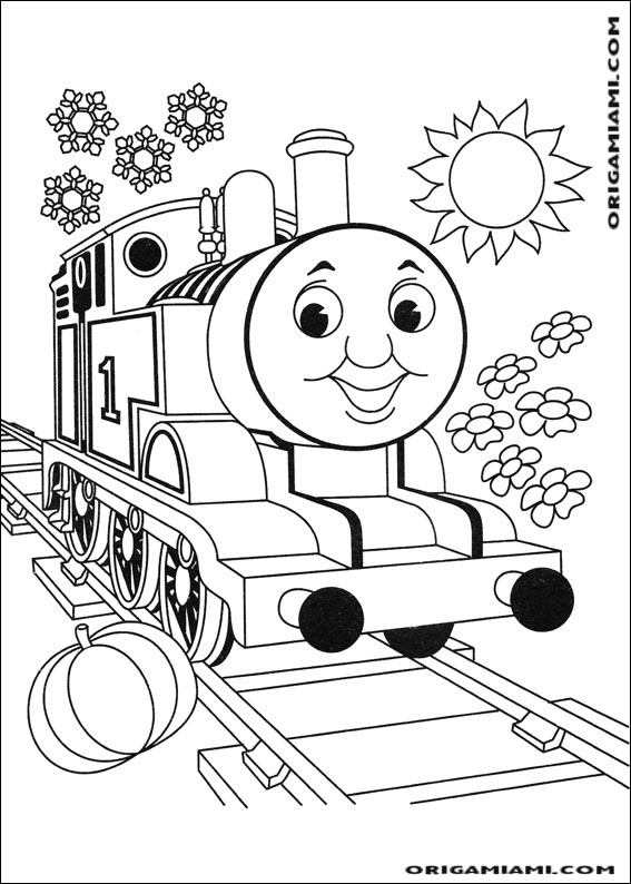 Thomas friends coloring page (1)