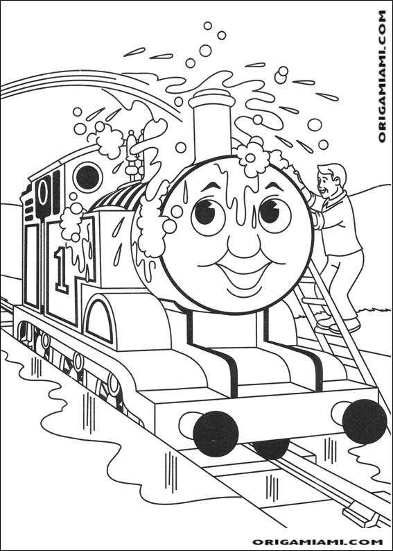 Thomas friends coloring page (13)