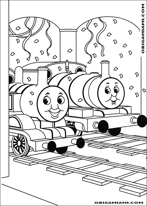 Thomas friends coloring page (2)