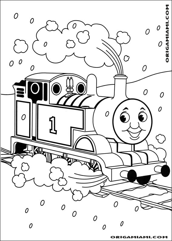 Thomas friends coloring page (3)