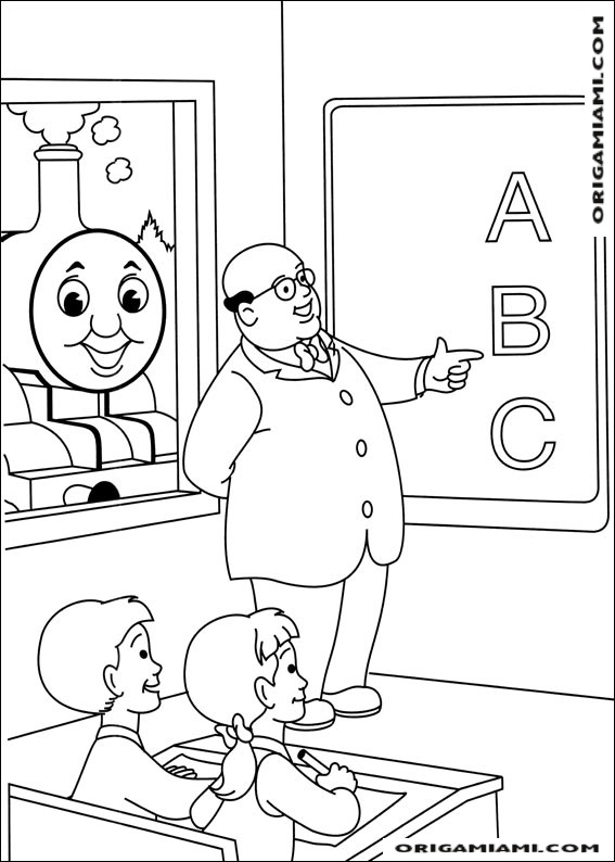 Thomas friends coloring page (30)