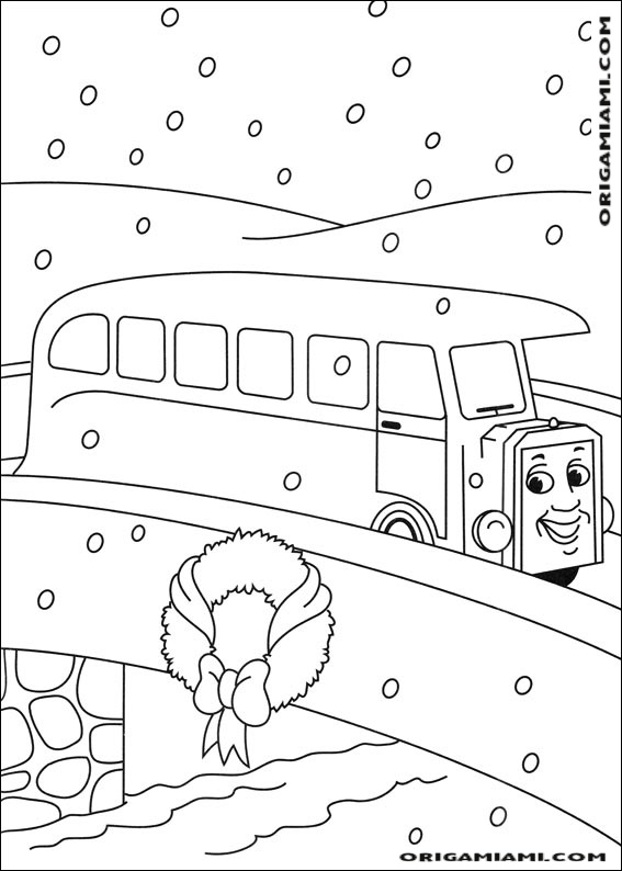 Thomas friends coloring page (37)