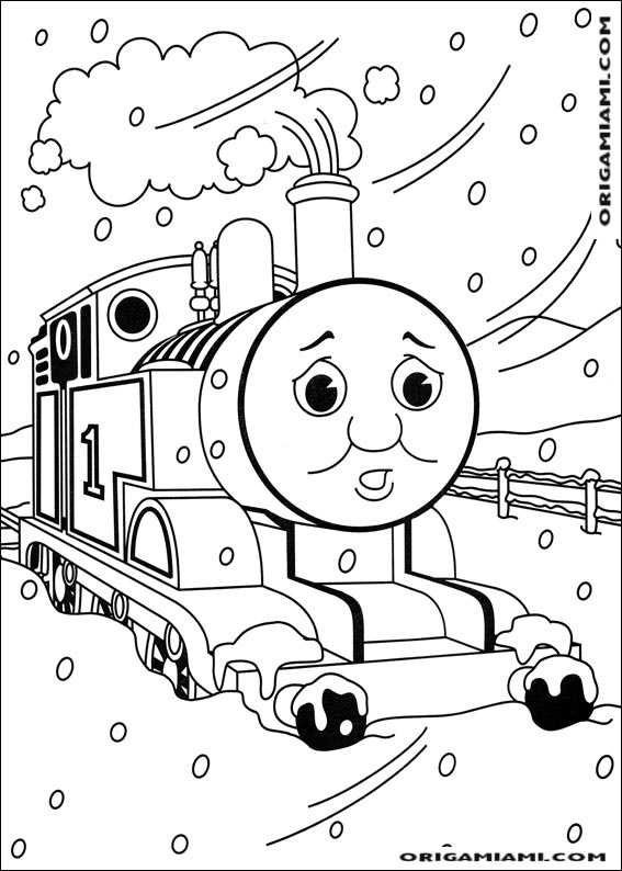 Thomas friends coloring page (4)