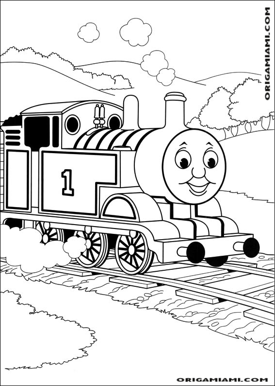 Thomas friends coloring page (49)