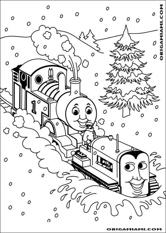 Thomas friends coloring page (5)