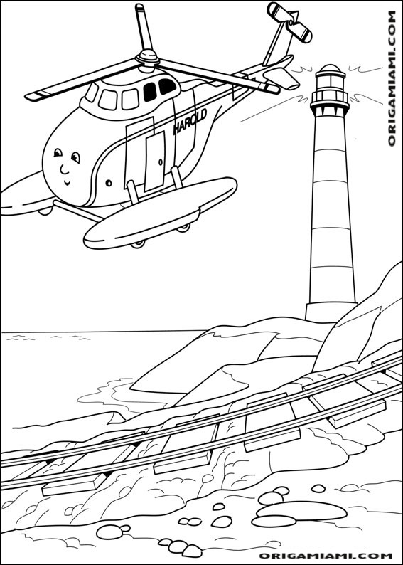 Thomas friends coloring page (50)