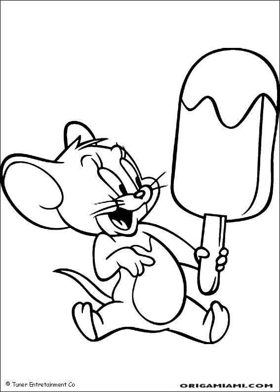 Tom e jerry coloring page (15)