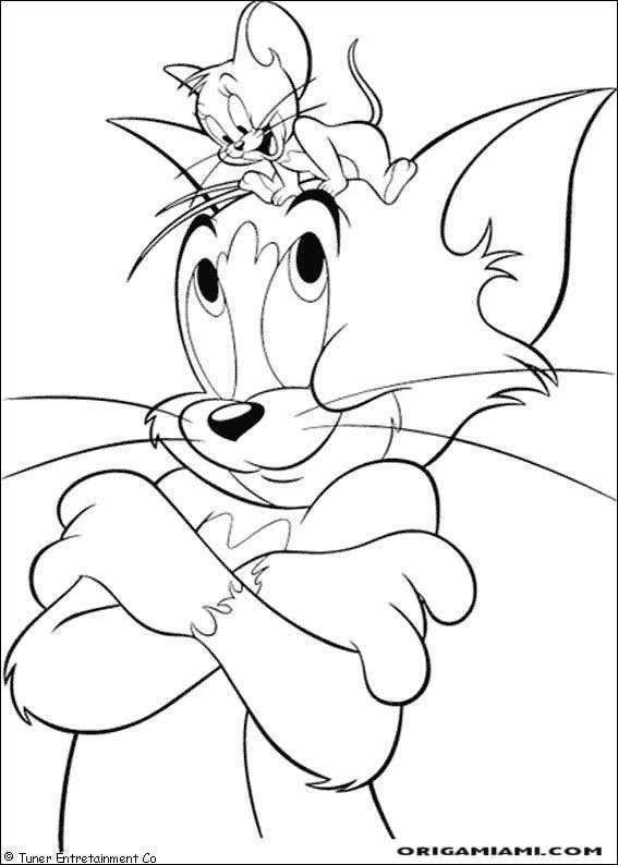 Tom e jerry coloring page (18)