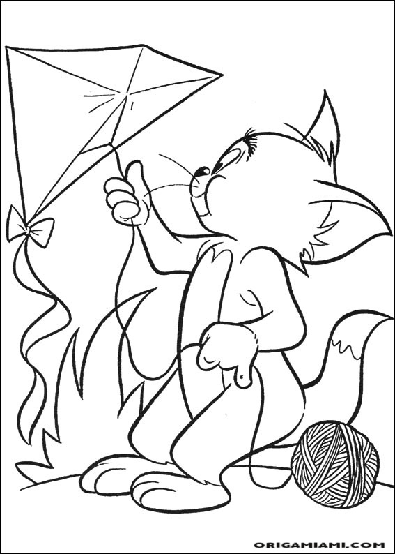 Tom e jerry coloring page (47)