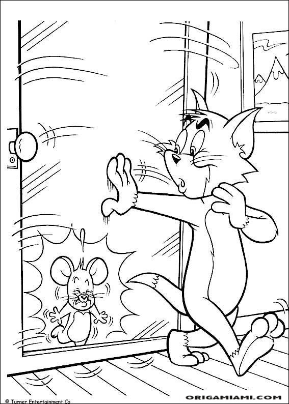 Tom e jerry coloring page (5)