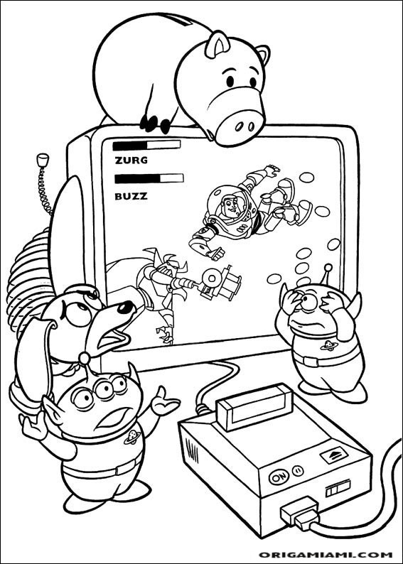 Tom e jerry coloring page (69)