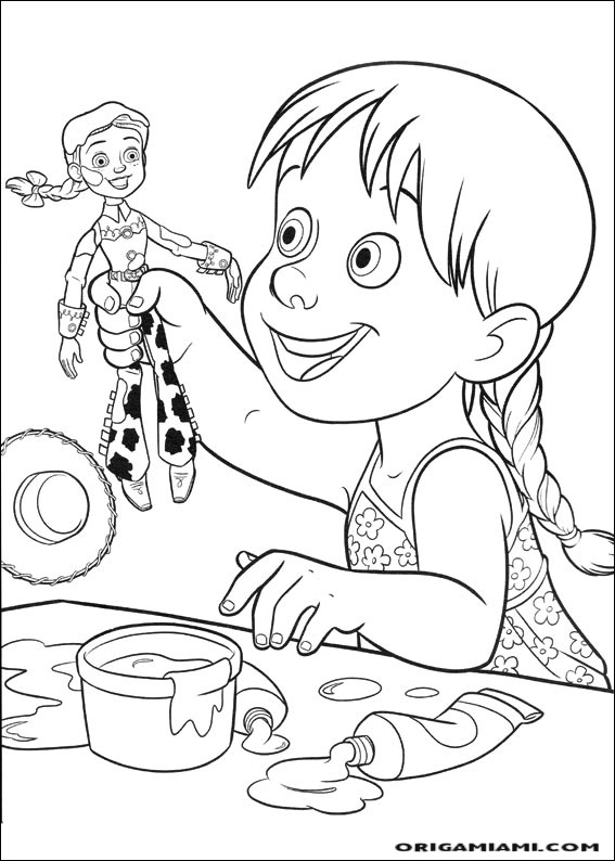 Toy story 3 coloring page (10)