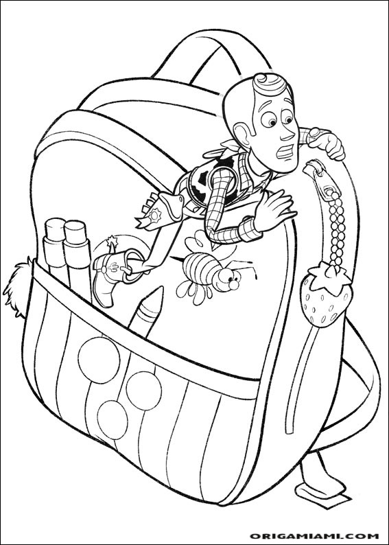 Toy story 3 coloring page (12)