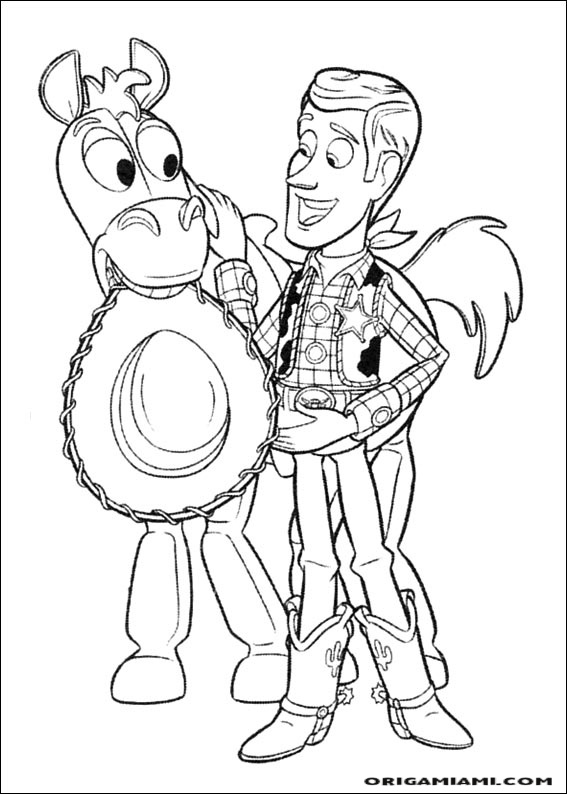 Toy story 3 coloring page (13)