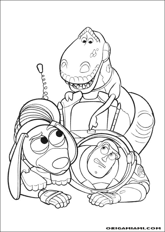 Toy story 3 coloring page (14)