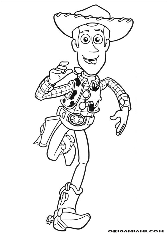 Toy story 3 coloring page (18)