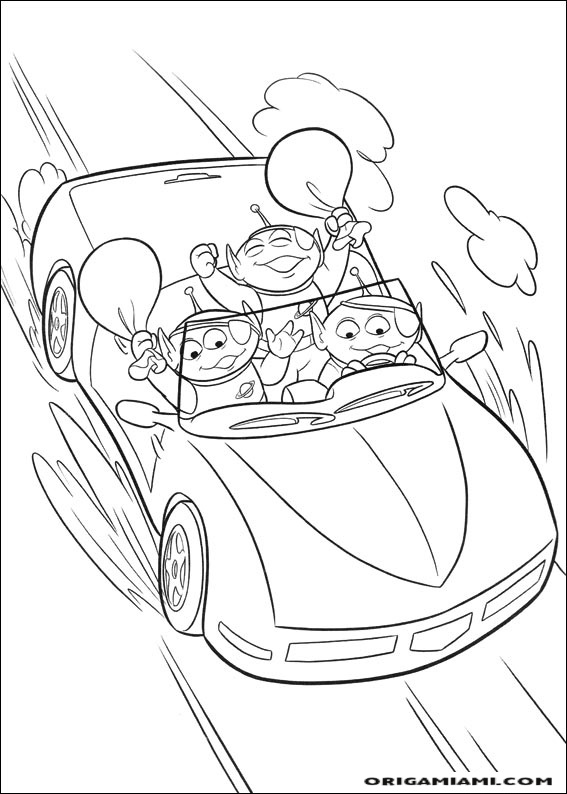 Toy story 3 coloring page (2)