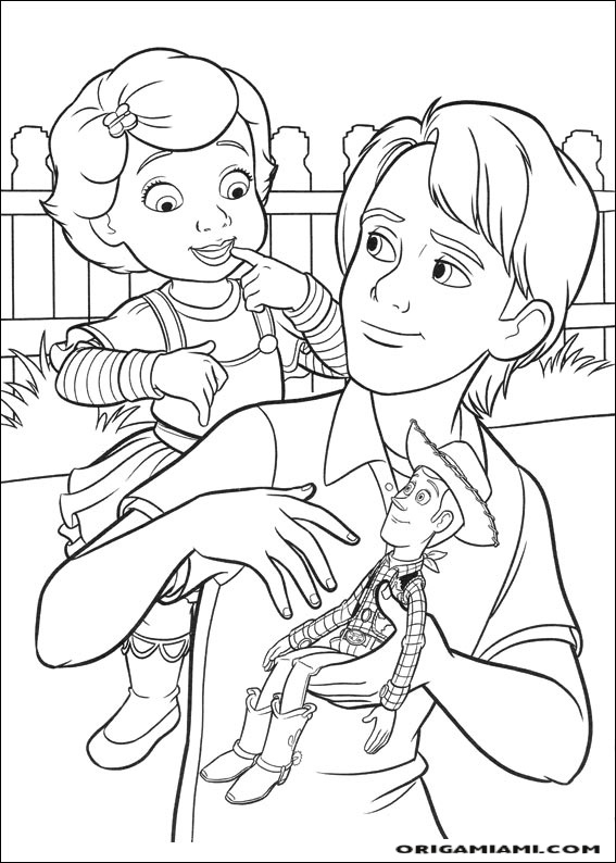 Toy story 3 coloring page (20)