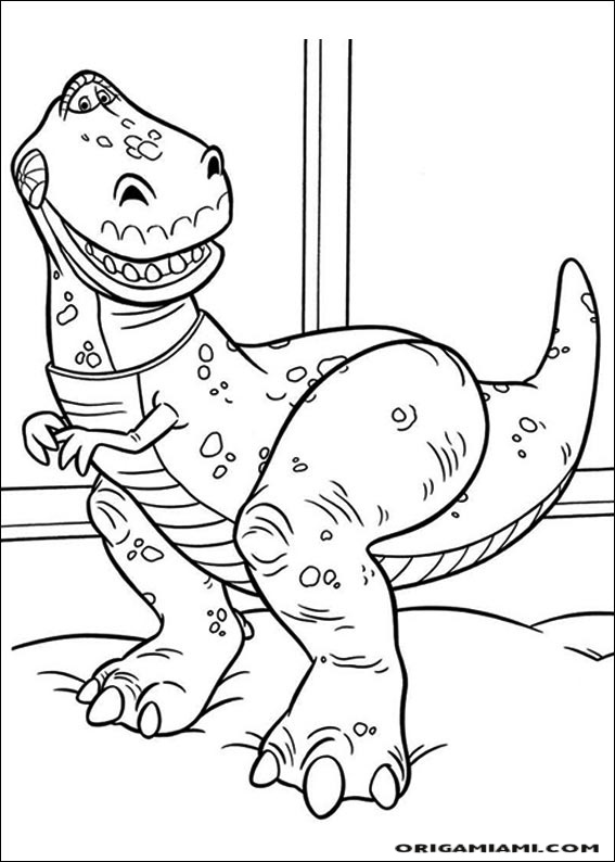 Toy story 3 coloring page (24)