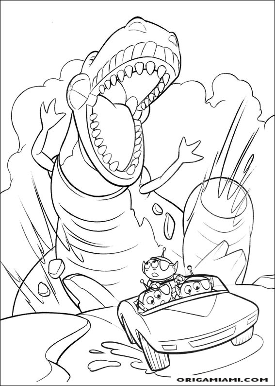 Toy story 3 coloring page (4)