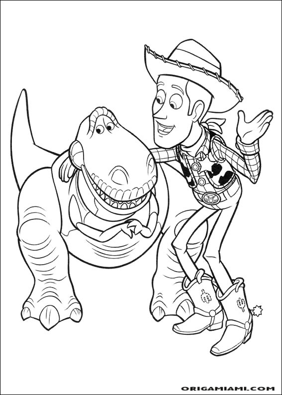 Toy story 3 coloring page (5)