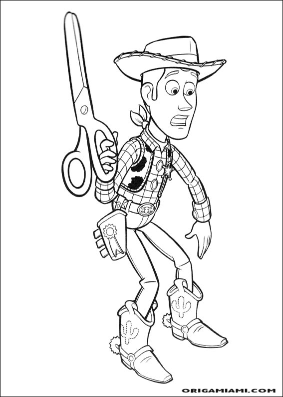 Toy story 3 coloring page (6)