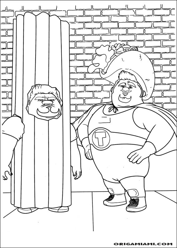 Turbo coloring page (16)