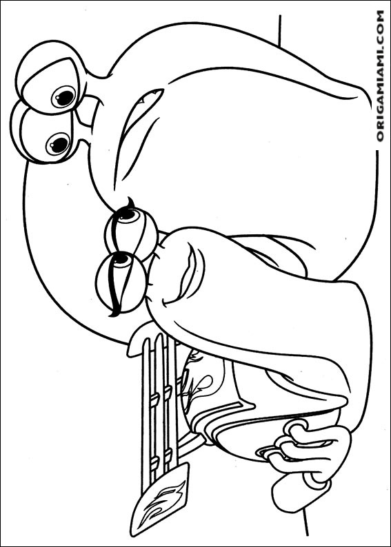 Turbo coloring page (18)