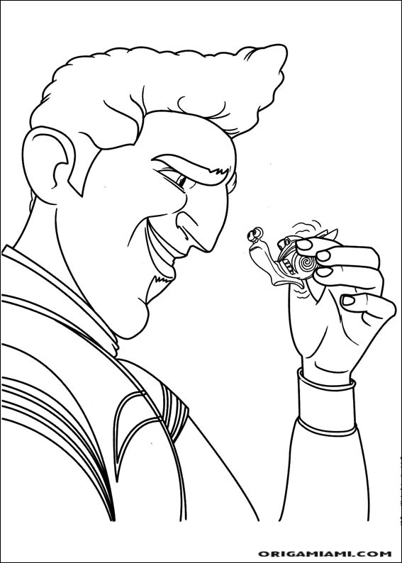 Turbo coloring page (25)