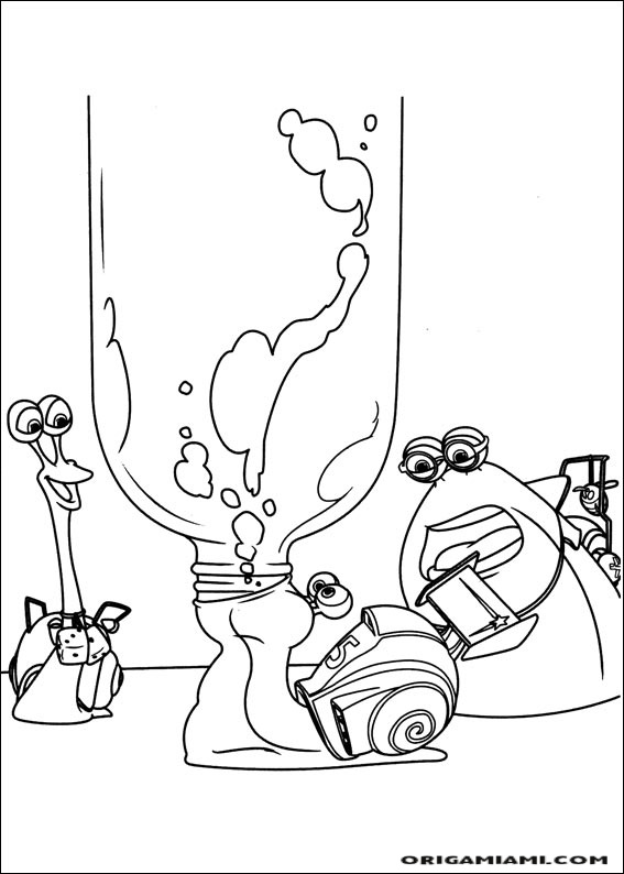 Turbo coloring page (28)