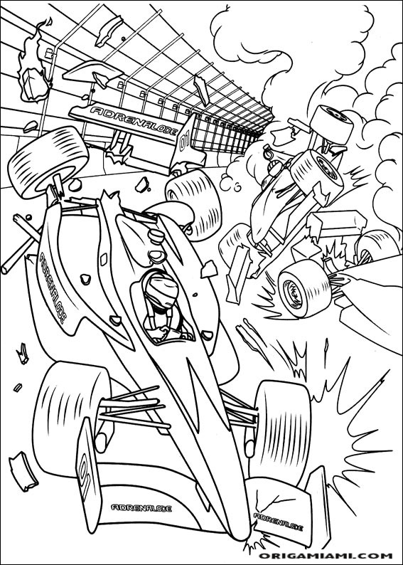 Turbo coloring page (30)