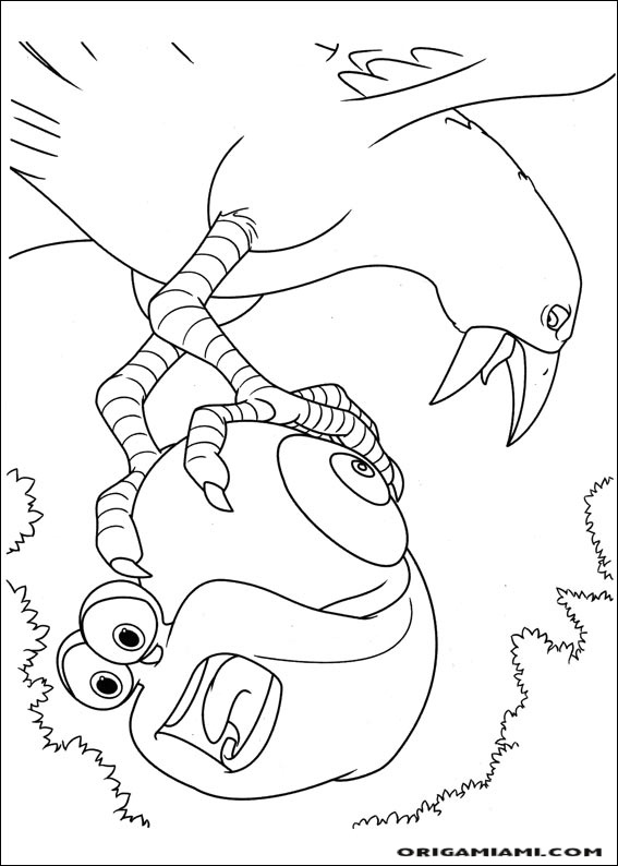 Turbo coloring page (9)