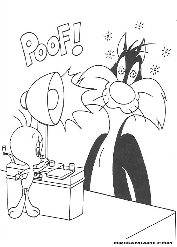 Tweety coloring page (13)