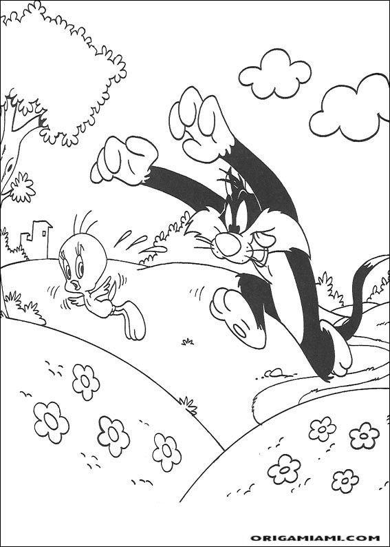 Tweety coloring page (16)