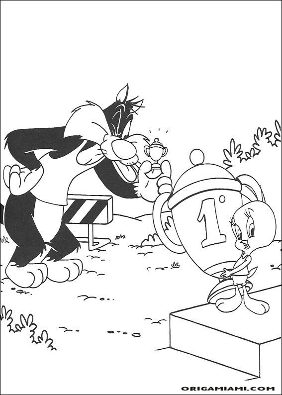 Tweety coloring page (18)