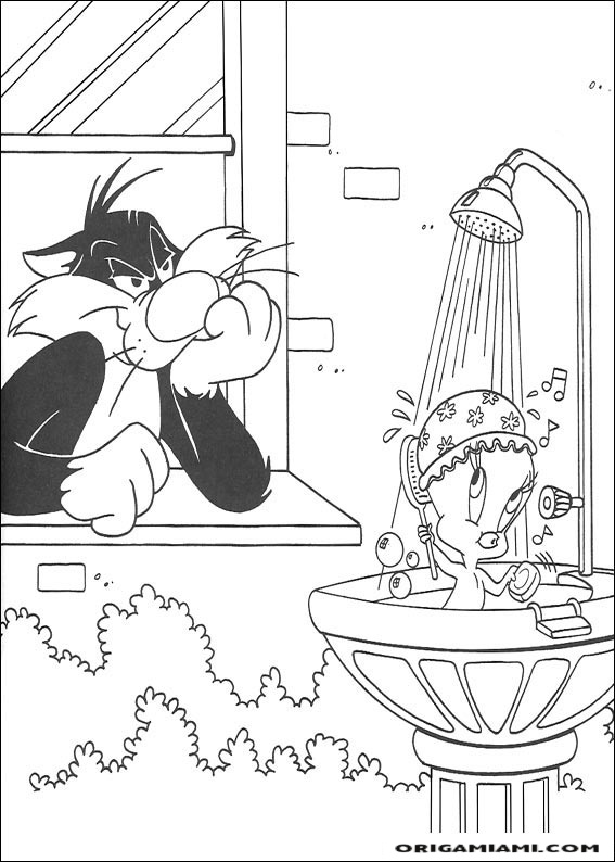 Tweety coloring page (19)