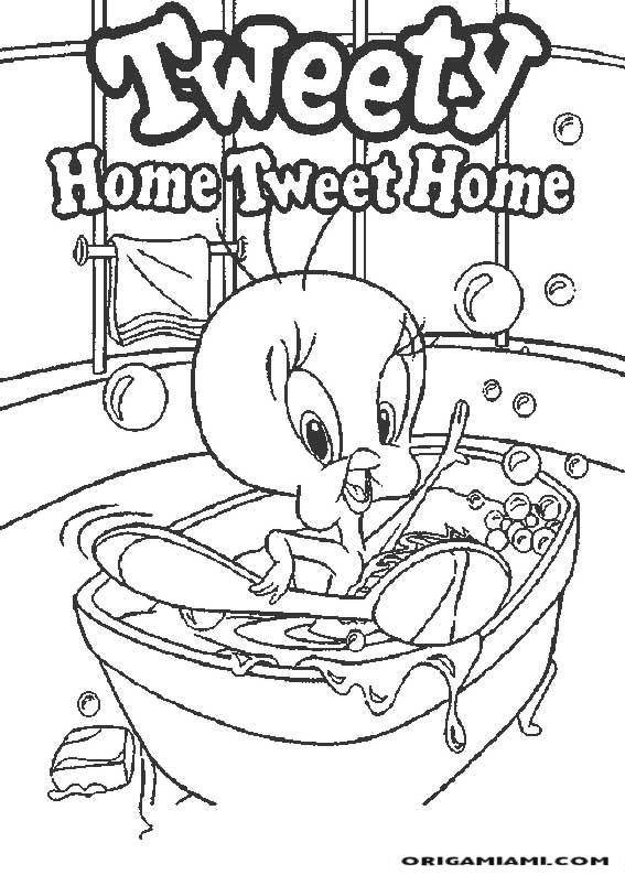 Tweety coloring page (2)