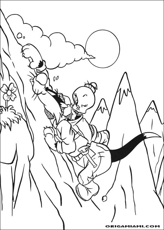 Tweety coloring page (30)