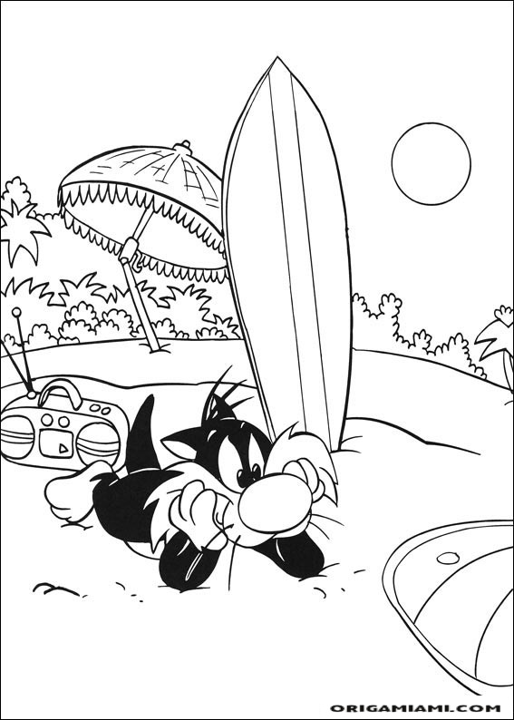 Tweety coloring page (32)