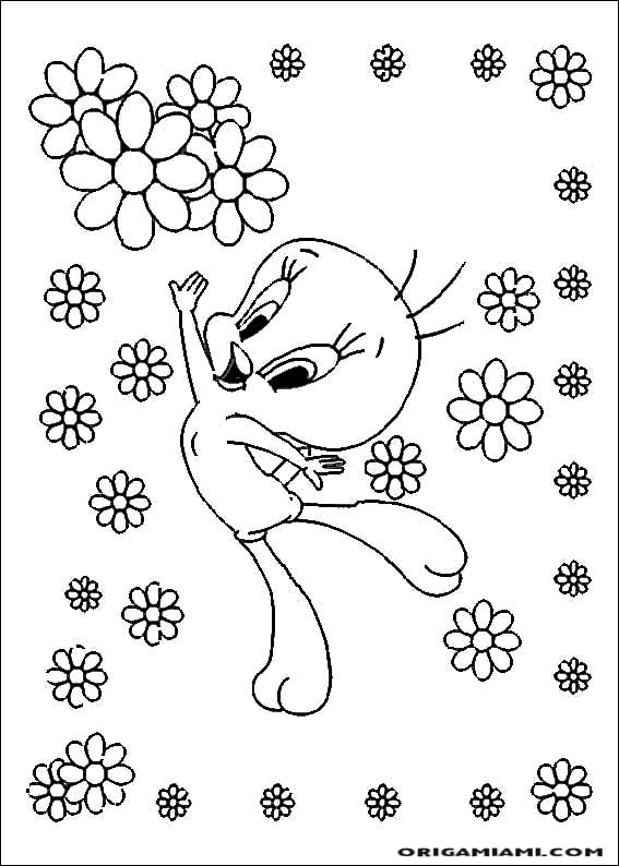 Tweety coloring page (36)