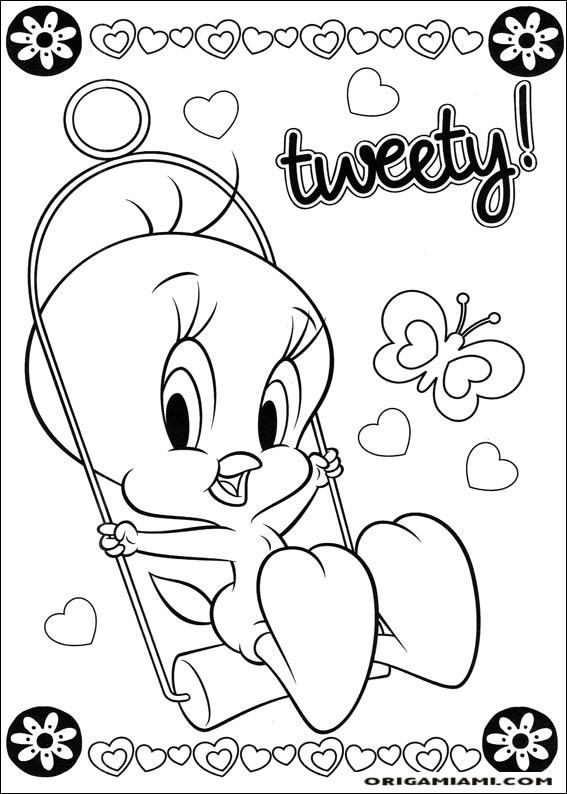 Tweety coloring page (40)