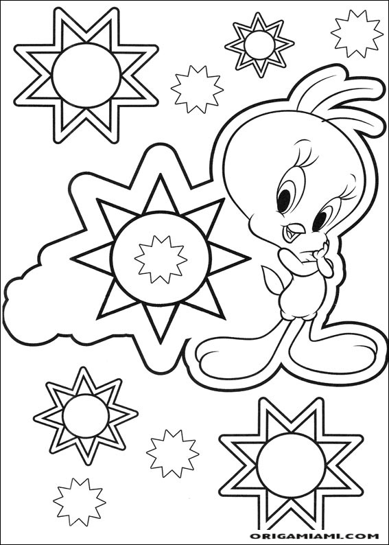 Tweety coloring page (42)