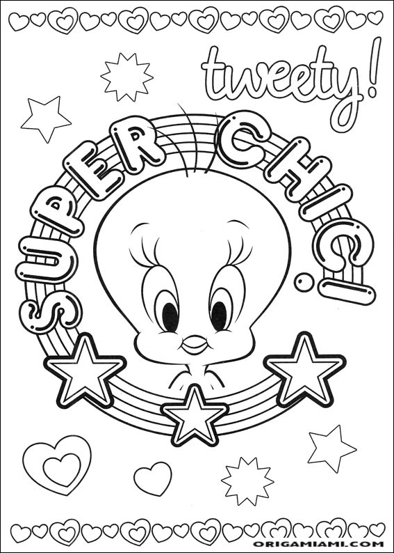 Tweety coloring page (43)