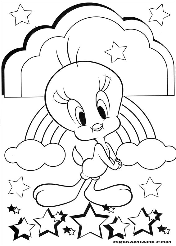 Tweety coloring page (45)